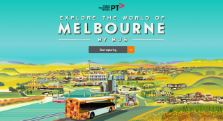 Public Transport Victoria: World of Melbourne by Bus